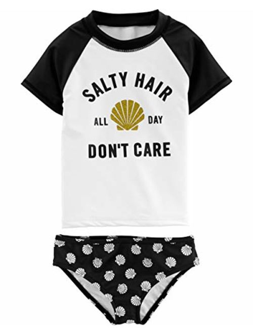 Carter's Girls' Rashguard Swim Set