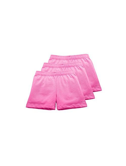 Sparkle Farms Big Girls Under Dress Short for Dance, Bikes, Playground Cartwheels and Modesty, 3-Pack