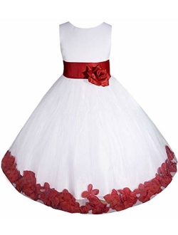 AMJ Dresses Inc Big/Little Girls Flower Girl Communion Pageant Wedding Easter Dress