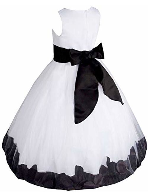 AMJ Dresses Inc Big/Little Girls Flower Girl Communion Pageant Wedding Easter Dress