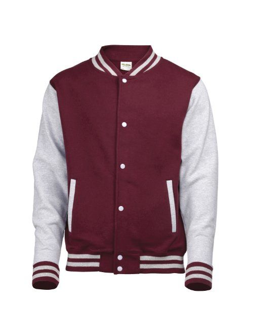 AWDis Hoods Boys' Varsity Letterman Jacket