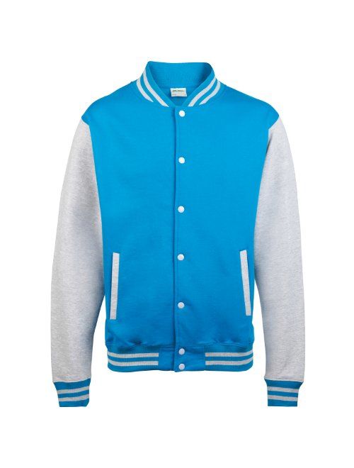 AWDis Hoods Boys' Varsity Letterman Jacket