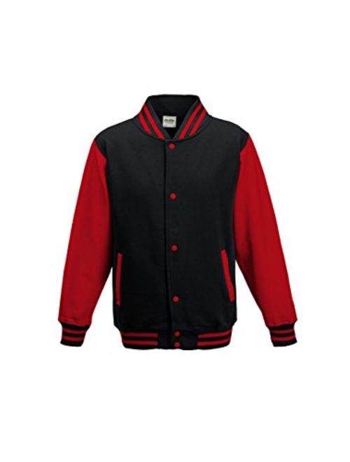 AWDis Hoods Boys' Varsity Letterman Jacket