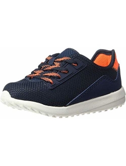 Kids Boy's Paow Mesh Athletic Sneaker with Bungee Laces