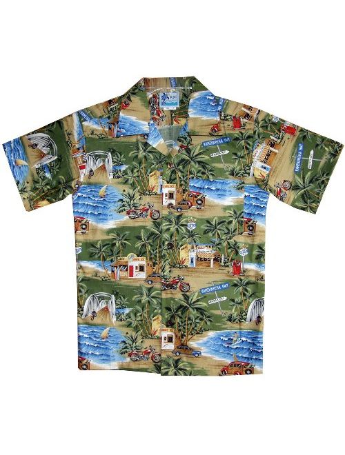 RJC Boy's Shave Ice Shack Hawaiian Shirt