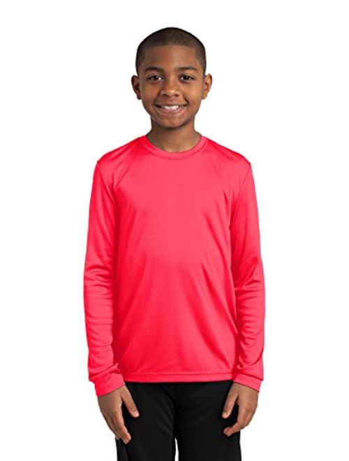 Sport-Tek Boys' Long Sleeve PosiCharge Competitor Tee