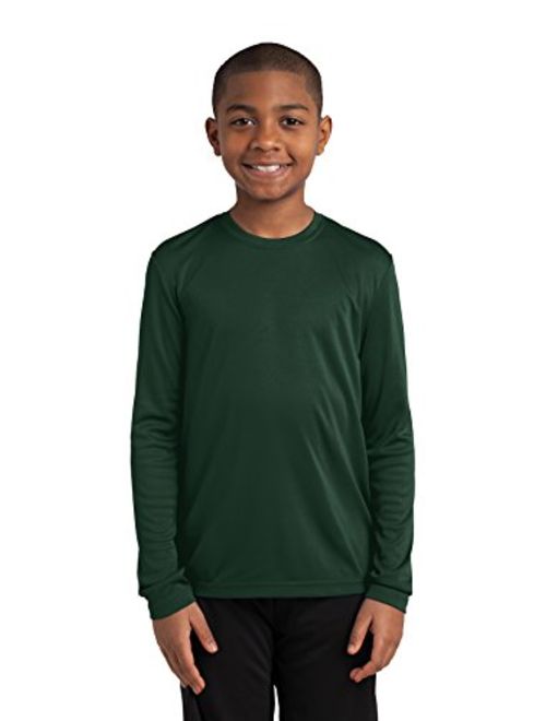 Sport-Tek Boys' Long Sleeve PosiCharge Competitor Tee