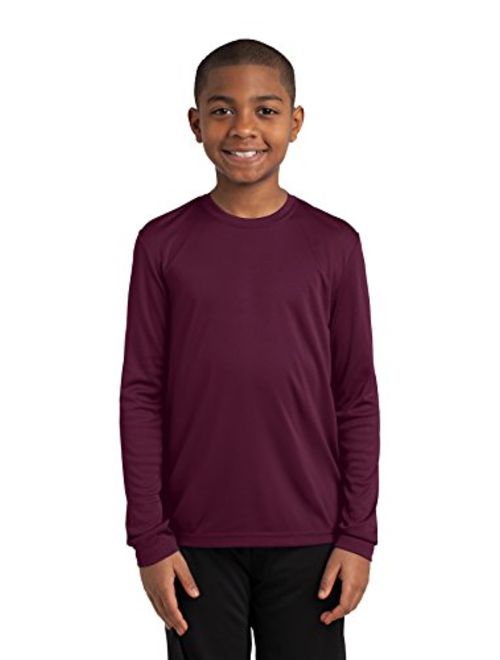 Sport-Tek Boys' Long Sleeve PosiCharge Competitor Tee