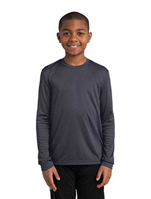 Sport-Tek Boys' Long Sleeve PosiCharge Competitor Tee