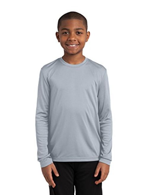 Sport-Tek Boys' Long Sleeve PosiCharge Competitor Tee