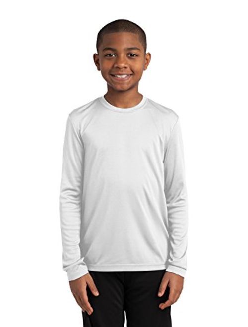 Sport-Tek Boys' Long Sleeve PosiCharge Competitor Tee