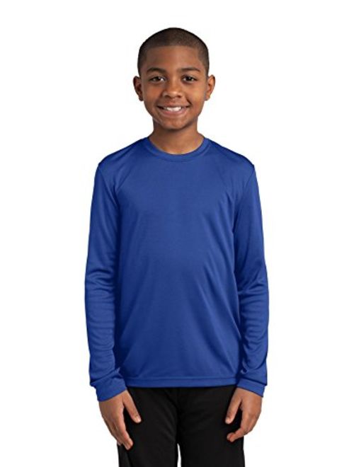 Sport-Tek Boys' Long Sleeve PosiCharge Competitor Tee