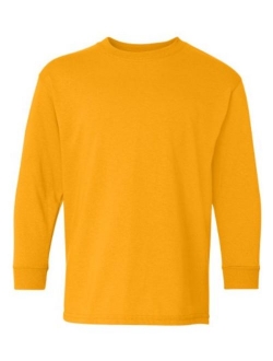 Boys Heavy Cotton Long Sleeve T-Shirt