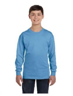 Boys Heavy Cotton Long Sleeve T-Shirt