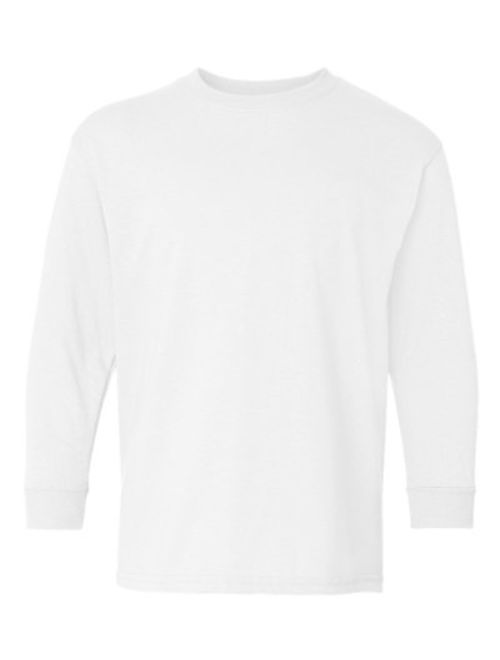 Gildan Boys Heavy Cotton Long Sleeve T-Shirt