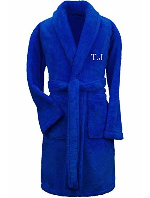 Turkuoise Boys Ultra Soft Plush Bathrobe Made in Turkey