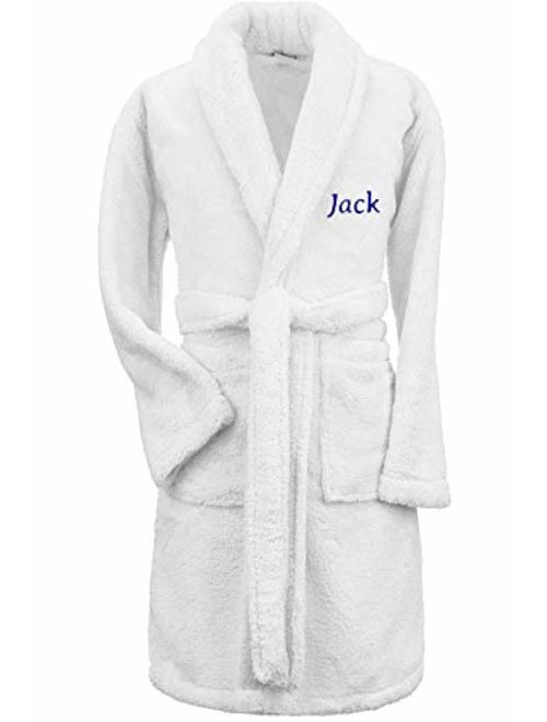 Turkuoise Boys Ultra Soft Plush Bathrobe Made in Turkey