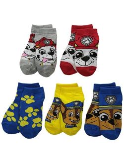 Paw Patrol Boys' Nickelodeon Boys 5Pk Shorty Socks