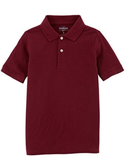 Boys' Kids Short Sleeve Uniform Polo