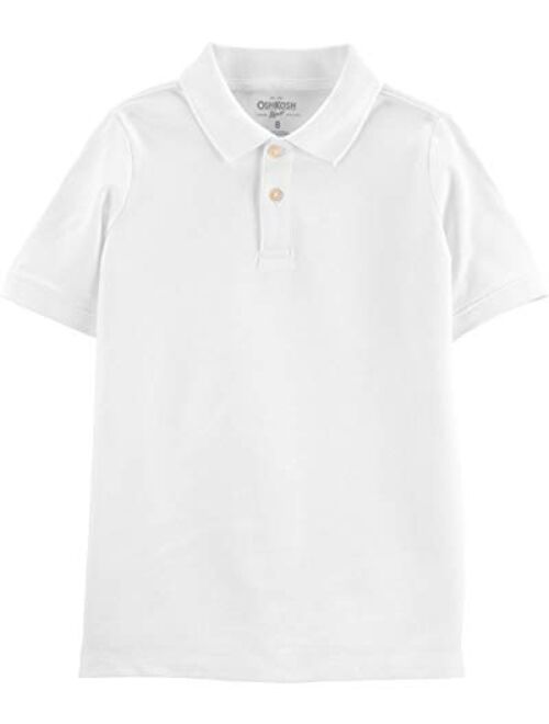 OshKosh B'Gosh Boys' Kids Short Sleeve Uniform Polo