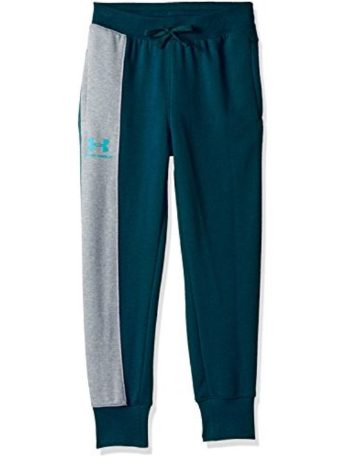 Under Armour boys Rival Blocked Joggers