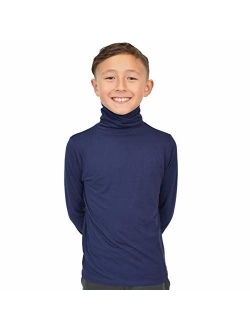 Stretch is Comfort Boy's and Men's Long Sleeve Oh So Soft Turtleneck