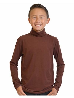 Stretch is Comfort Boy's and Men's Long Sleeve Oh So Soft Turtleneck