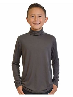 Stretch is Comfort Boy's and Men's Long Sleeve Oh So Soft Turtleneck