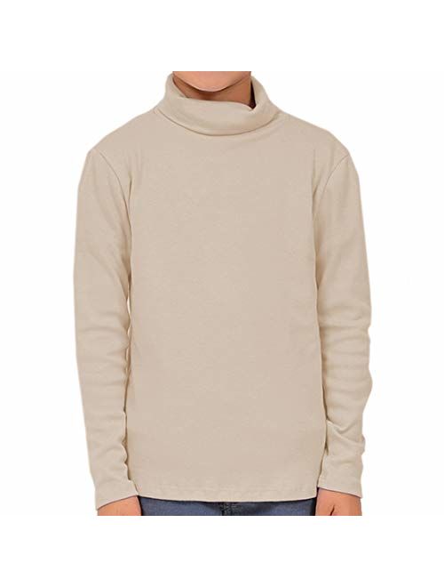 Stretch is Comfort Boy's and Men's Long Sleeve Oh So Soft Turtleneck