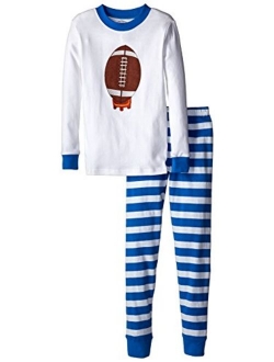 Sara's Prints Unisex Kids Long John Pajamas