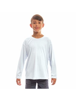 Vapor Apparel Youth UPF 50+ Sun Protection Quick-Dry Long Sleeve T-Shirt