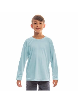 Vapor Apparel Youth UPF 50+ Sun Protection Quick-Dry Long Sleeve T-Shirt