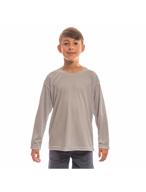 Vapor Apparel Youth UPF 50+ Sun Protection Quick-Dry Long Sleeve T-Shirt