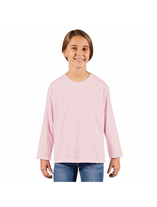 Vapor Apparel Youth UPF 50+ Sun Protection Quick-Dry Long Sleeve T-Shirt