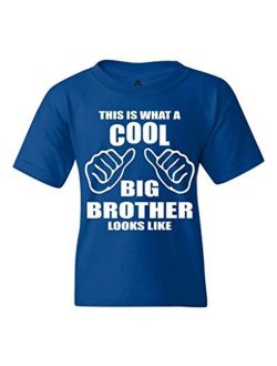 shop4ever This is What a Cool Big Brother Looks Like Youth's T-Shirt