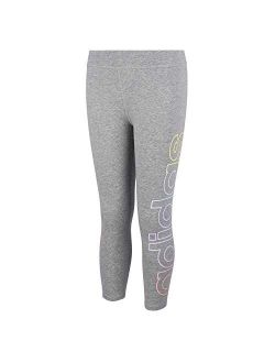 Girls' Active Sports Athletic 7/8 Length Legging Tight