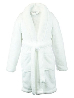 BC BARE COTTON Bare Cotton Kids Microfiber Fleece Shawl Robe - Girls