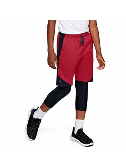 Boys' Stunt 2.0 Workout Gym Shorts