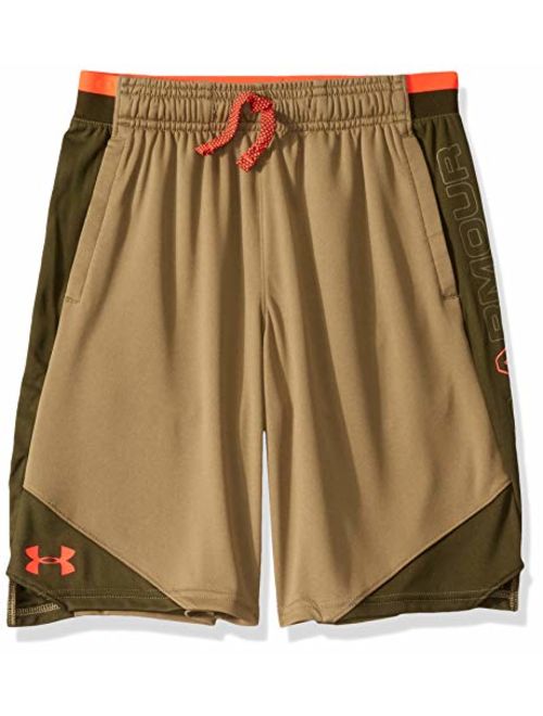 Under Armour Boys' Stunt 2.0 Workout Gym Shorts