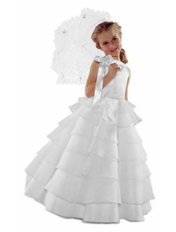 Sale!!! Sara Too Flower Girl Wedding Layers Sleeveless Dress Baby to Teen