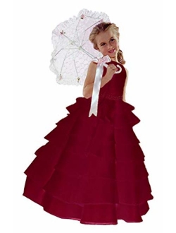 Sale!!! Sara Too Flower Girl Wedding Layers Sleeveless Dress Baby to Teen