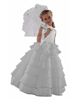 Sale!!! Sara Too Flower Girl Wedding Layers Sleeveless Dress Baby to Teen