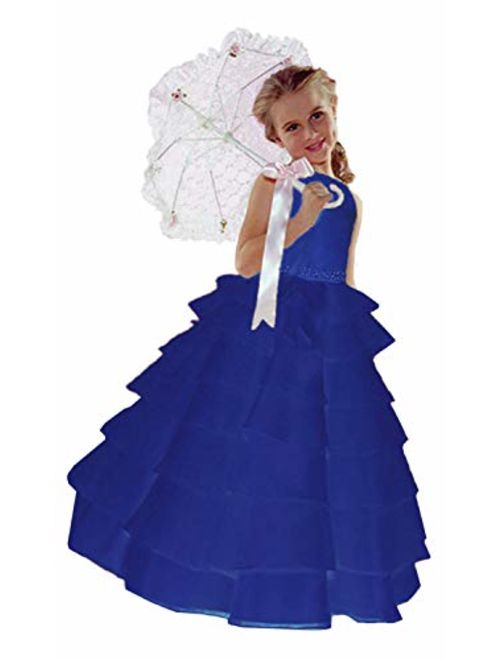 Sale!!! Sara Too Flower Girl Wedding Layers Sleeveless Dress Baby to Teen