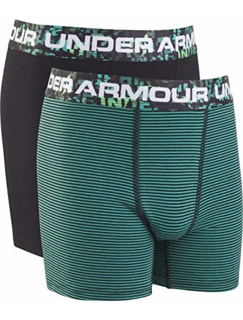 Under Armour Boys' Big Charged Cotton Stretch Boxer Jock