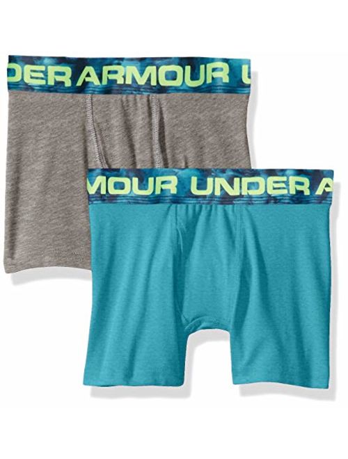 Under Armour Boys' Big Charged Cotton Stretch Boxer Jock