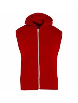 A2Z 4 Kids Kids Girls Boys Plain Gilet Fleece Hoodie Zipper Sleeveless Jacket