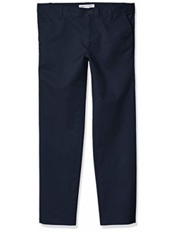 Girl's Flat Front Uniform Chino Pant