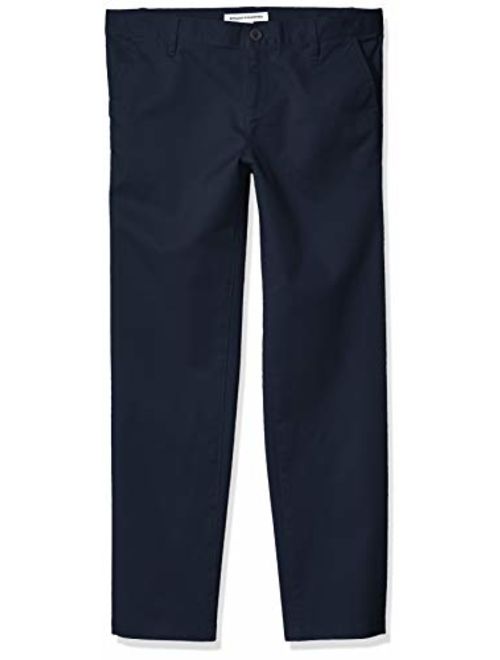 Amazon Essentials Girl's Flat Front Uniform Chino Pant