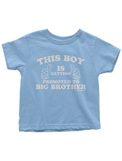 Threadrock Little Boys' This Boy is Getting Promoted to Big Brother T-Shirt