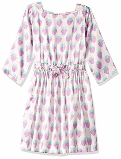 Amazon/ J. Crew Brand- LOOK by crewcuts Girls' Drapey Long Sleeve Dress